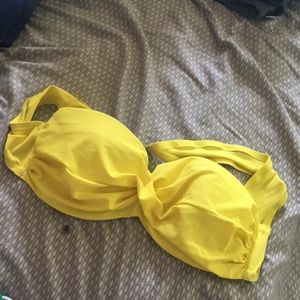 Yellow swimsuit size 38D!